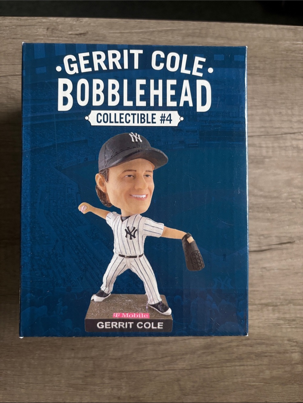 Gerrit Cole Bobblehead - New York Yankees - Navy & White
